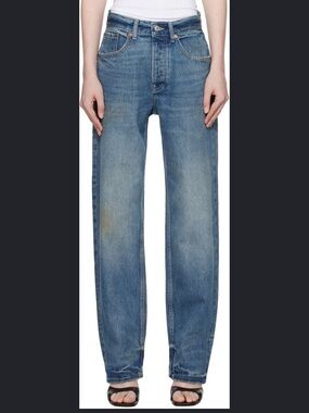 Aya Muse Baggy Jeans - Blue - Size XS - Worn once!!